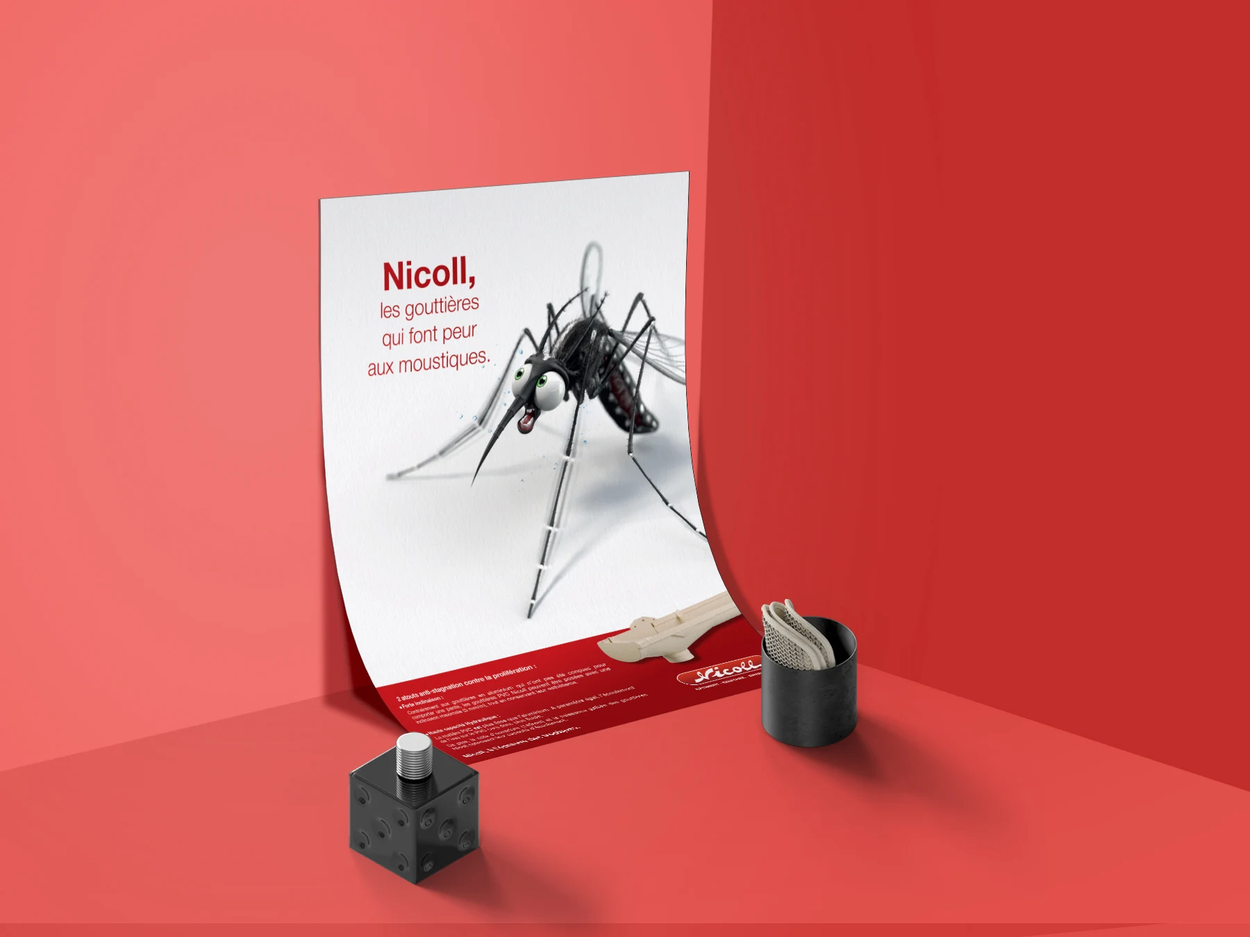 Nicoll — Gouttière anti-moustiques
